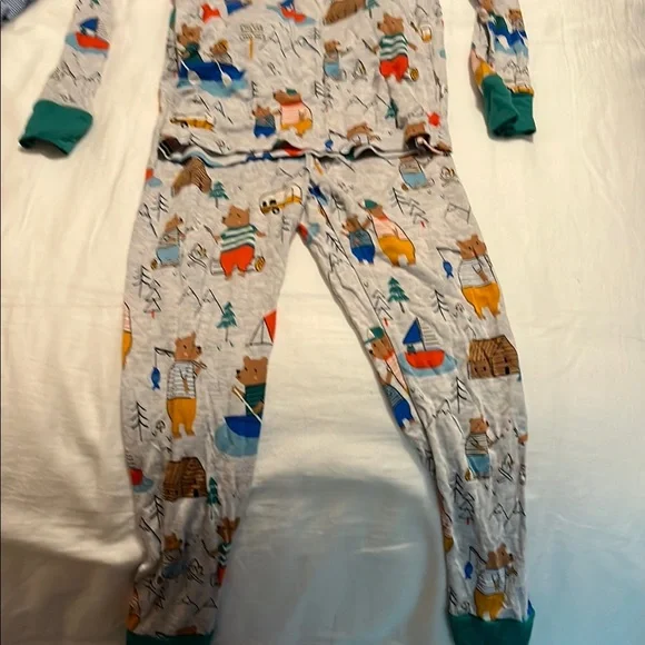 Little Sleepies Bear Pajamas 3T - Picture 4 of 5